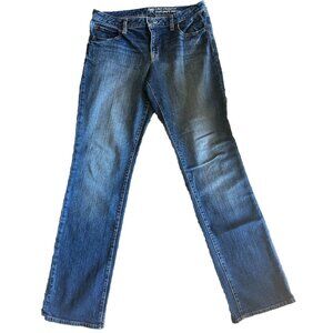 GAP Premium Curvy Straight Jeans Womens 10 / 30 Blue Denim True Blue